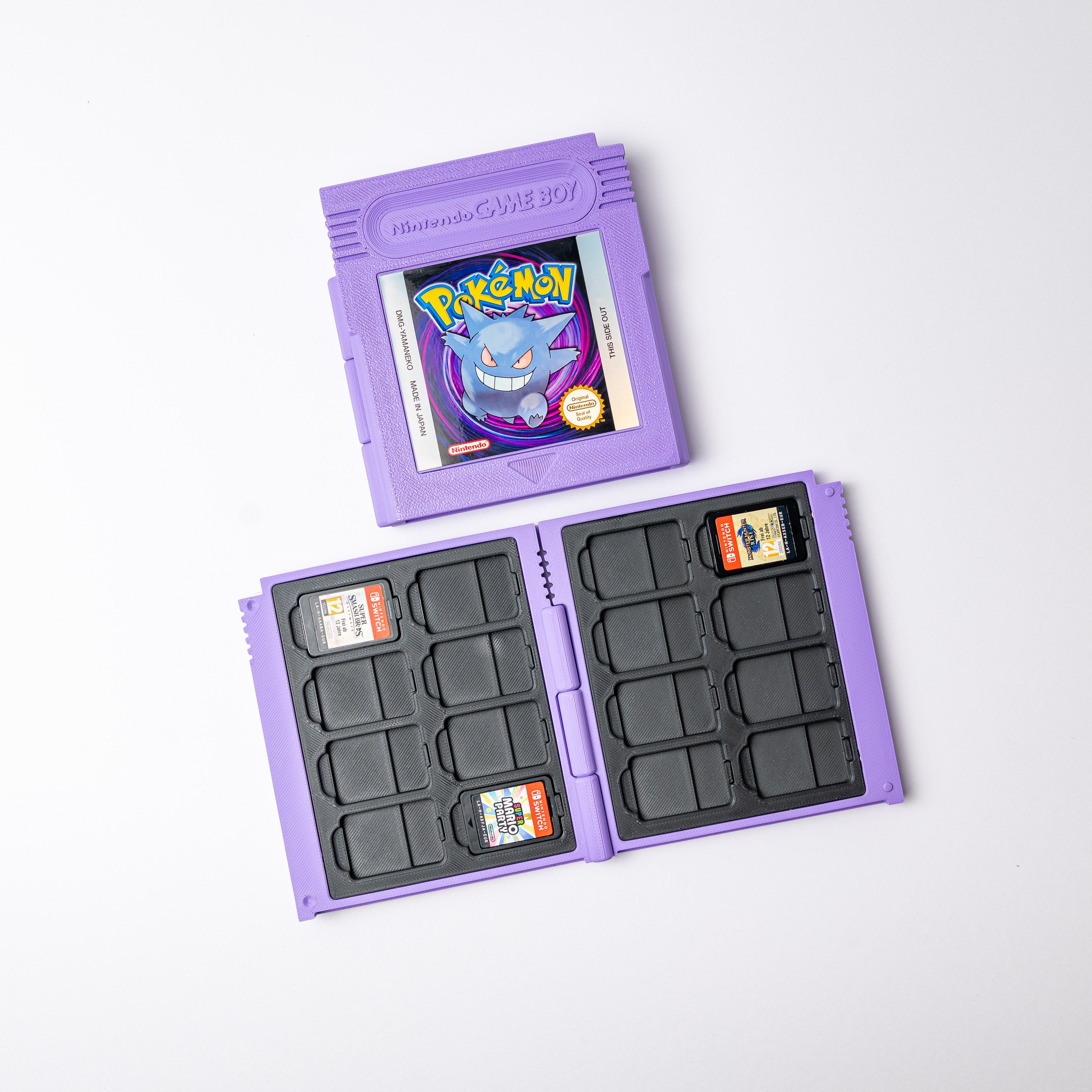 Étui de rangement pour jeux Switch Ectoplasma