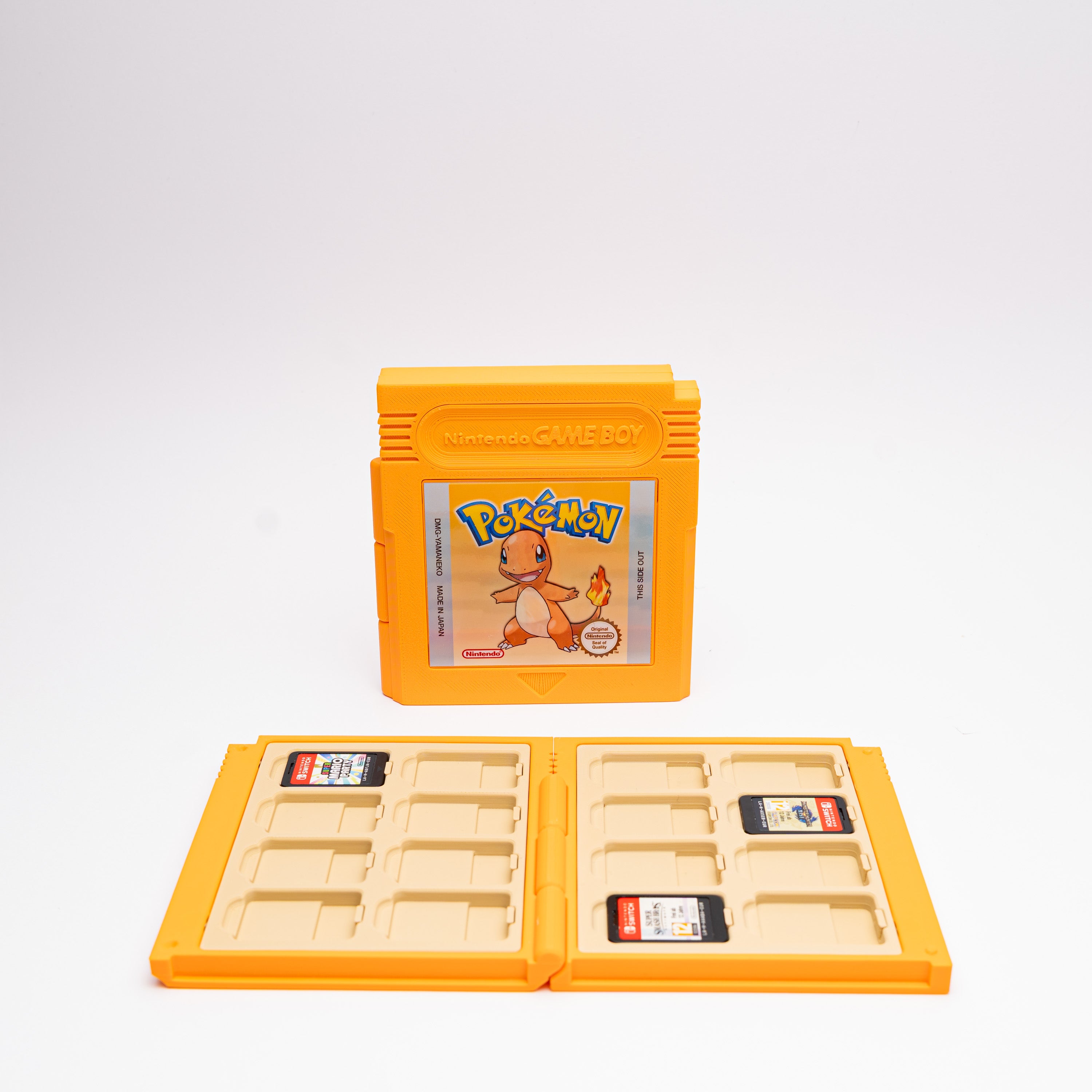 Étui de rangement pour jeux Switch Salamèche