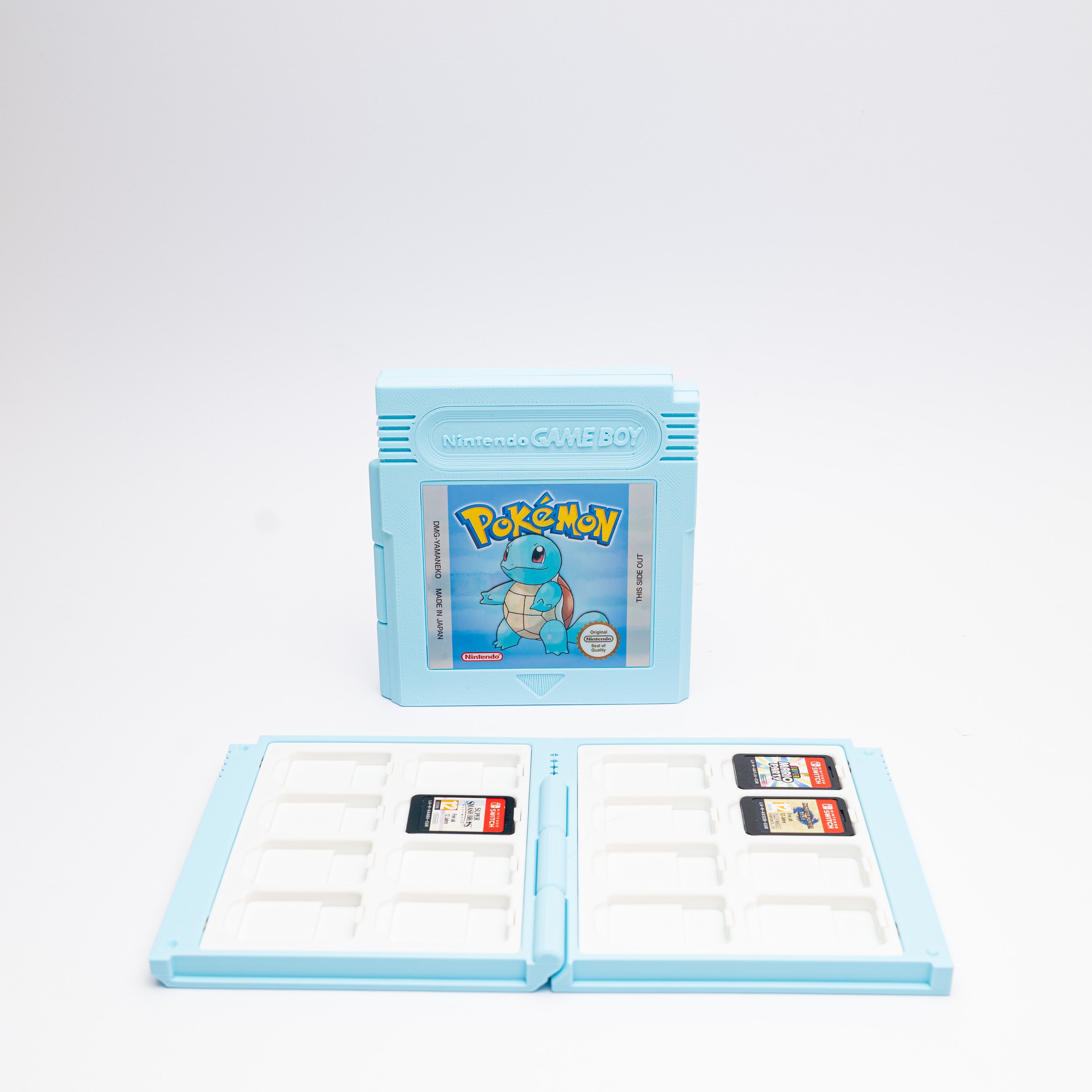 Étui de rangement pour jeux Switch Carapuce