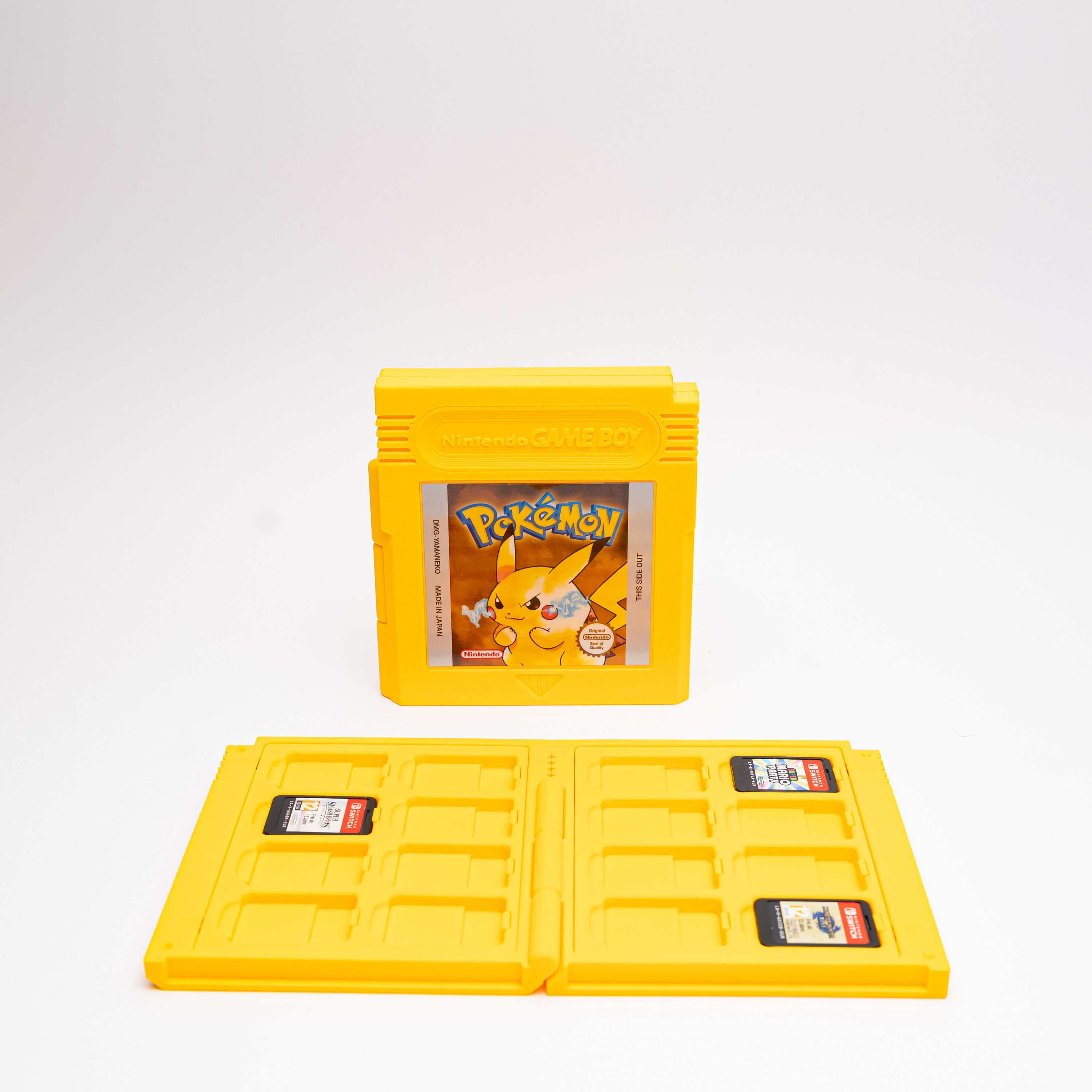Étui de rangement pour jeux Switch Pikachu