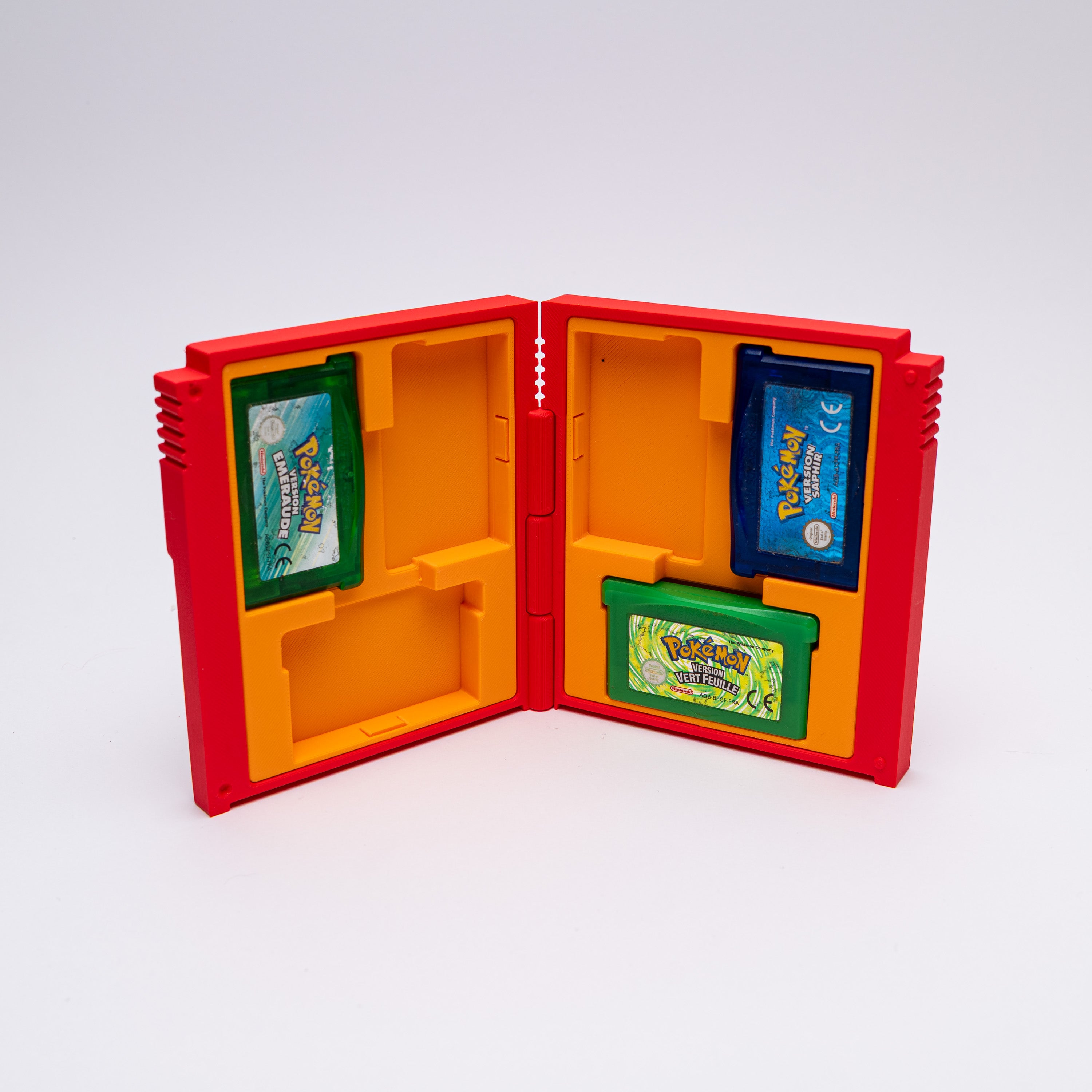 Étui de rangement pour jeux Gameboy Advance Dracaufeu