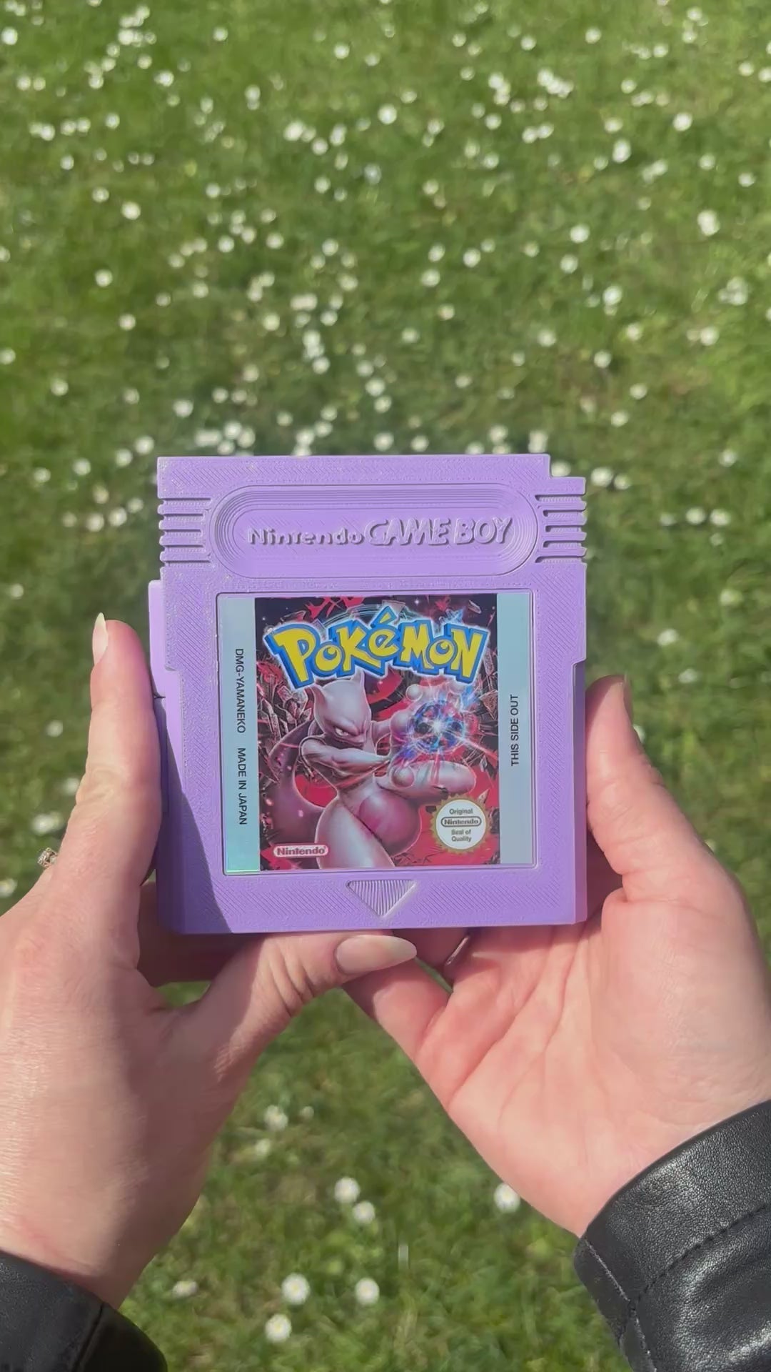 Étui de rangement pour jeux Switch Mewtwo